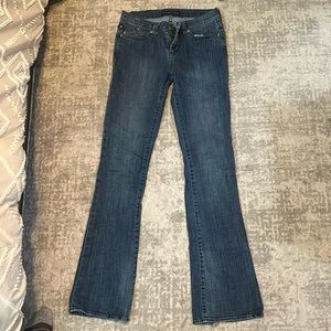 Mid rise jeans